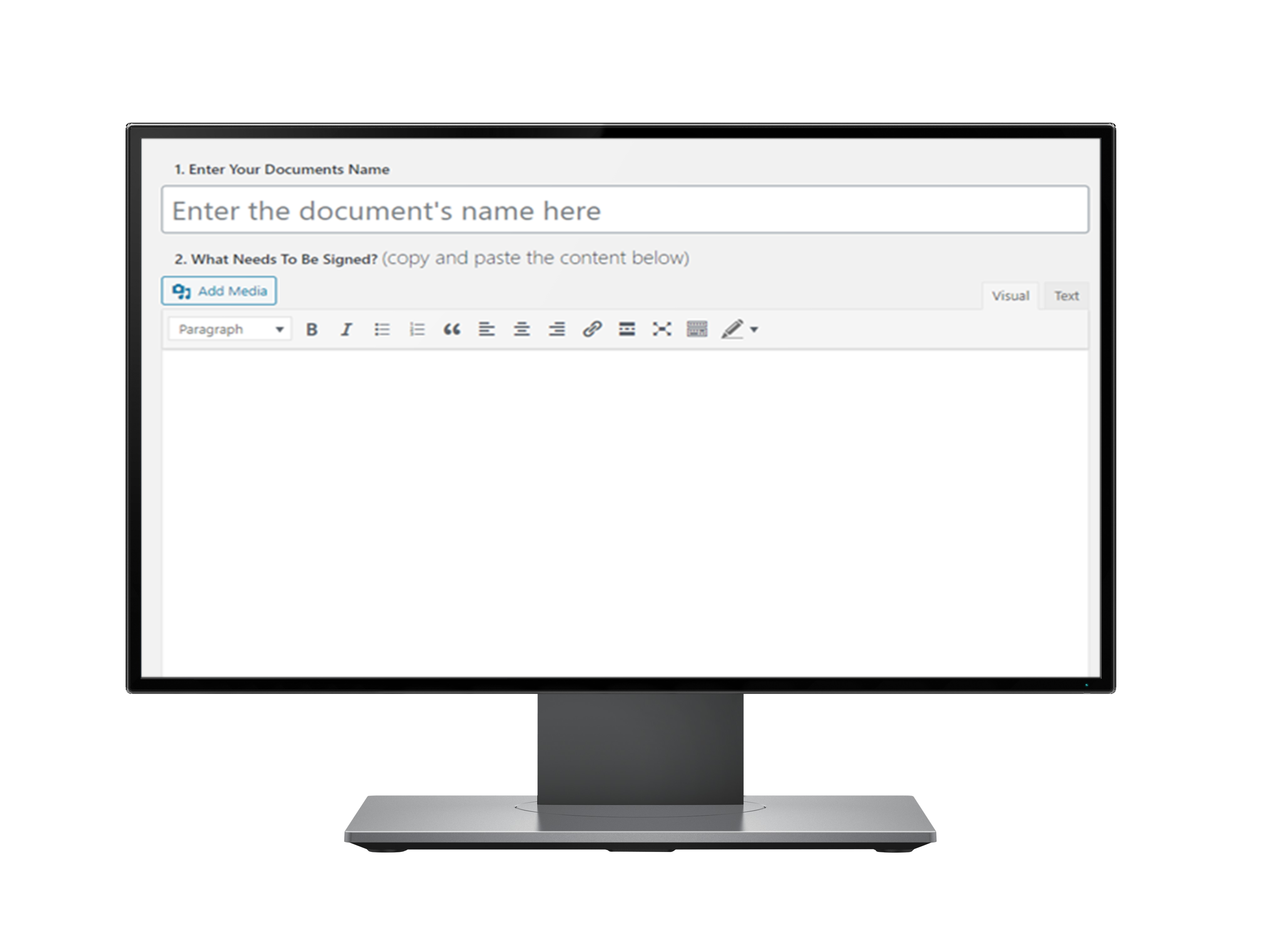 Investment advisor electronic signatures.